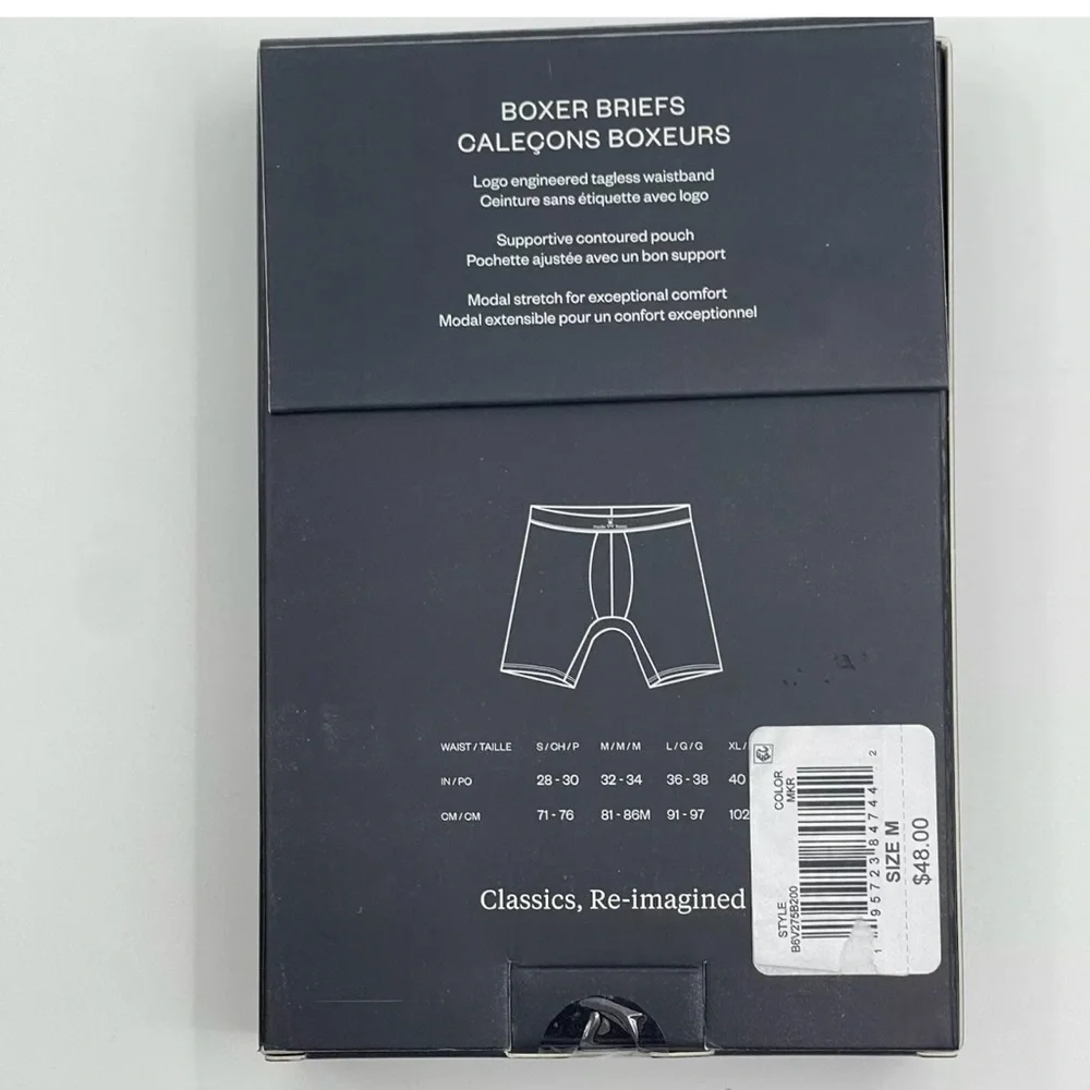 Psycho Bunny‎ Size Medium 32-34 Boxer Briefs Orange 2 pair NWT
